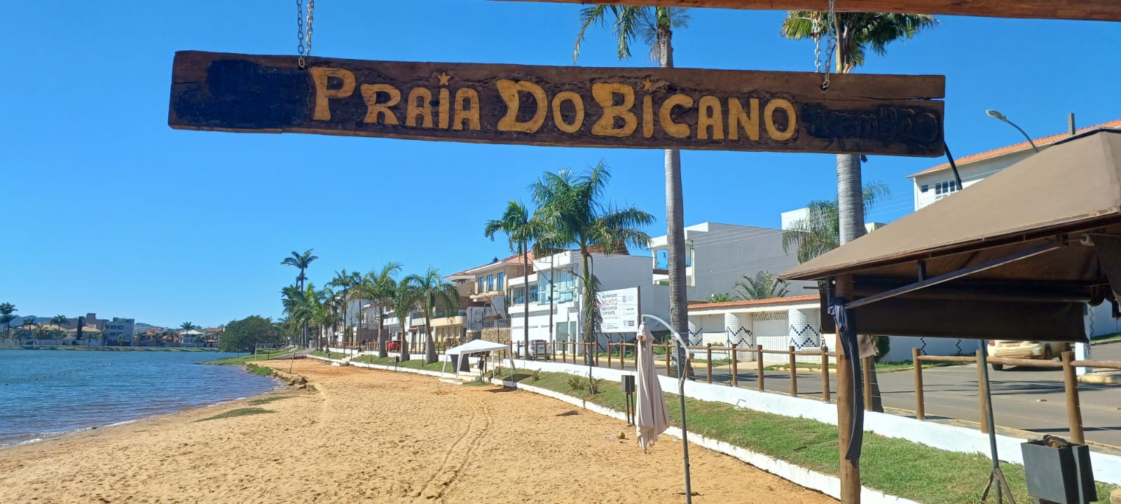 Praia do Bicano em Boa Esperança, Minas Gerais